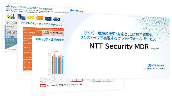 NTT Security MDR サービス資料
