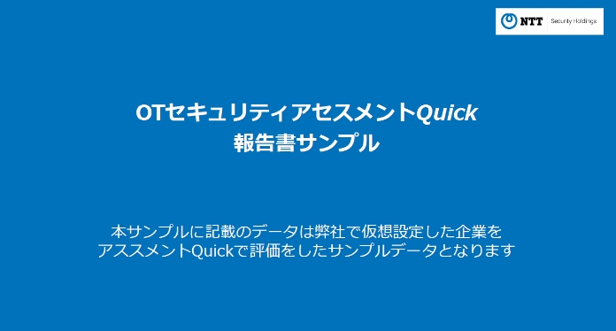 アセスメントQuick報告書サンプル